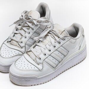 Adidas white sneakers